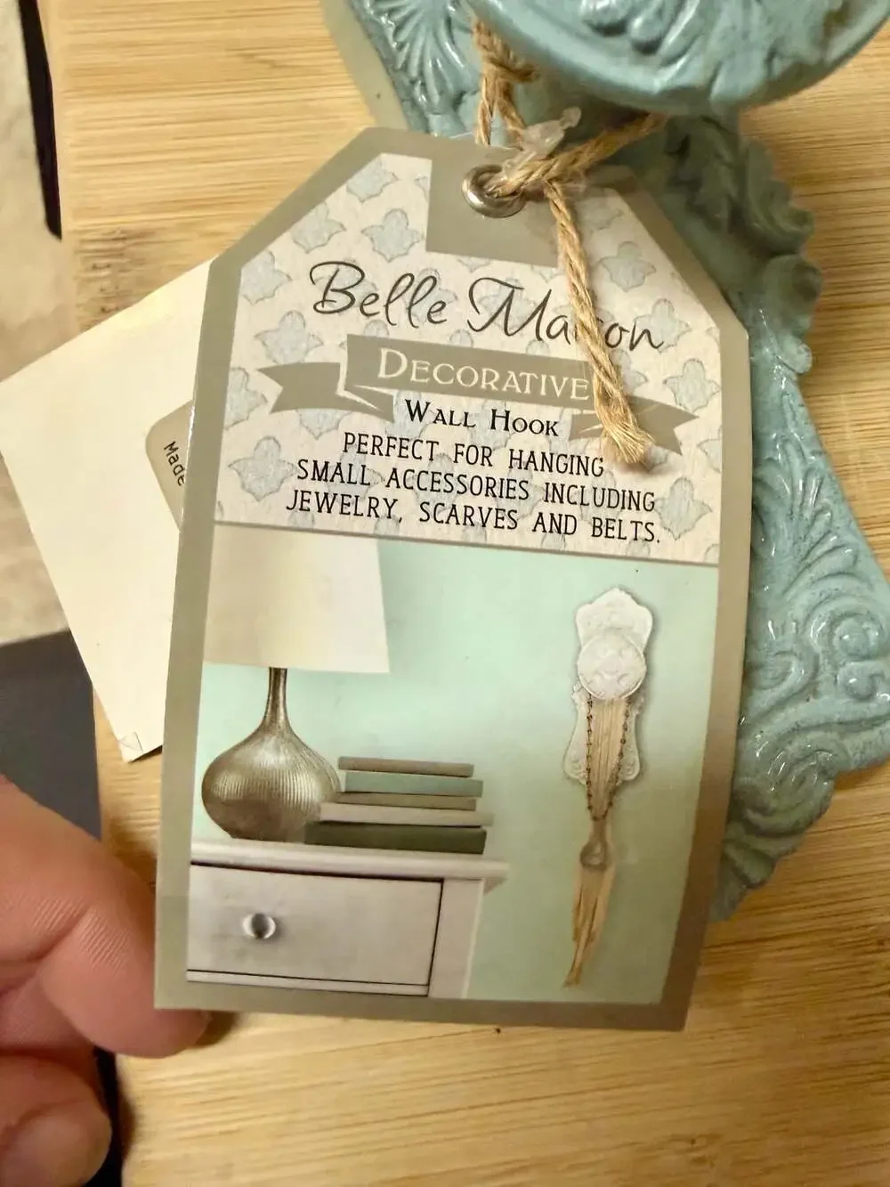 Belle Maison Decorative Wall Hook‎ with Ornate Doorknob Style
